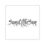 SunsOftheSun "Black & White" Kiss-Cut Stickers