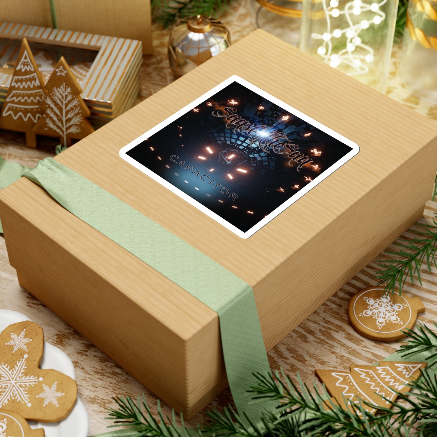 SunsOftheSun "Capacitor"  Kiss-Cut Stickers