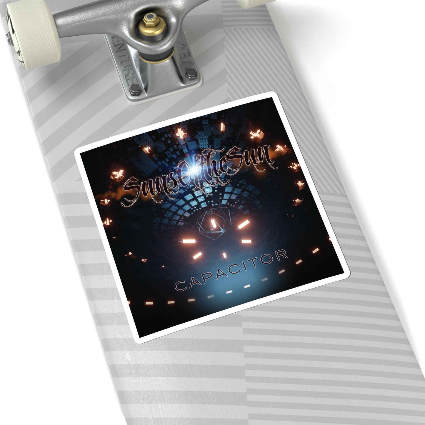 SunsOftheSun "Capacitor"  Kiss-Cut Stickers