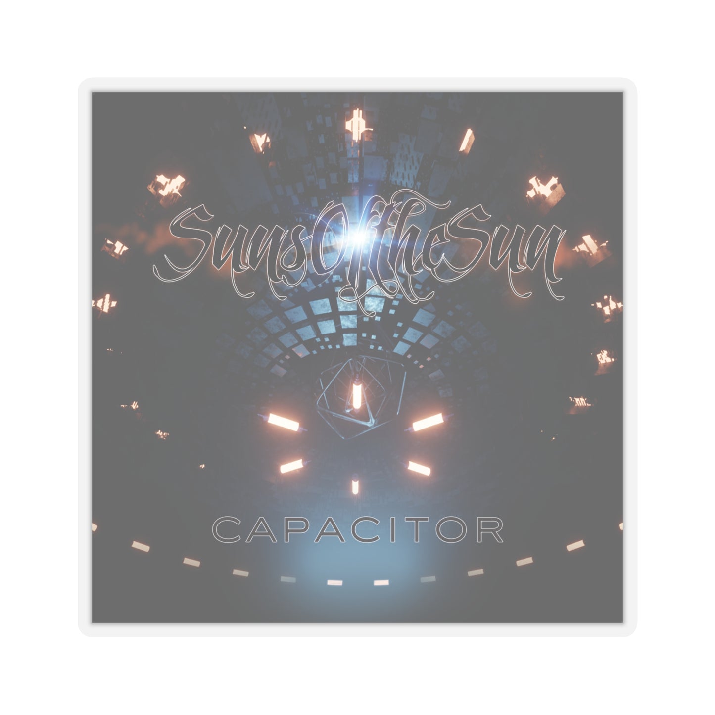 SunsOftheSun "Capacitor"  Kiss-Cut Stickers