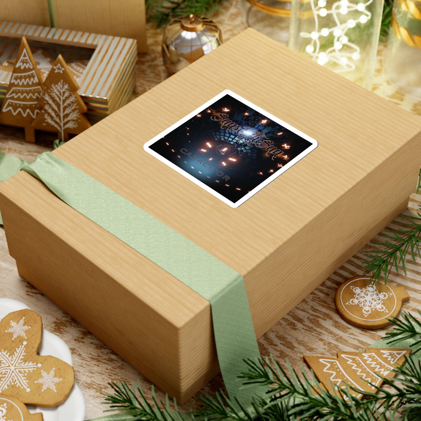 SunsOftheSun "Capacitor"  Kiss-Cut Stickers