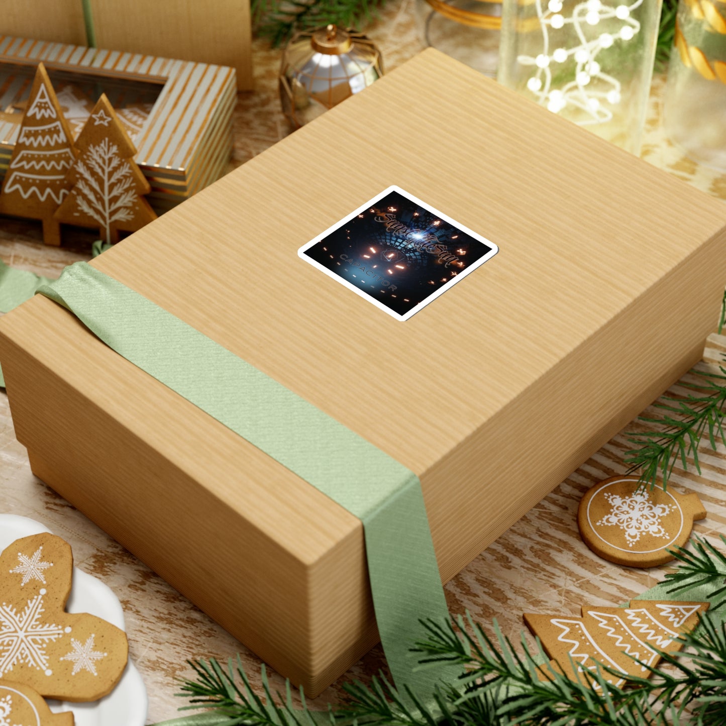 SunsOftheSun "Capacitor"  Kiss-Cut Stickers