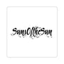 SunsOftheSun "Black & White" Kiss-Cut Stickers