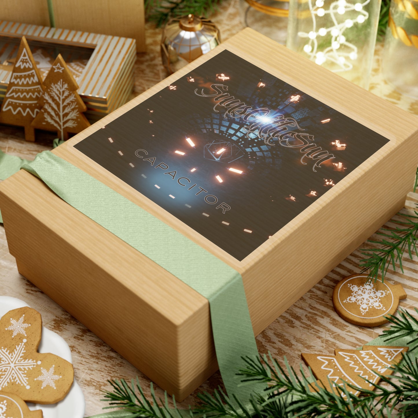 SunsOftheSun "Capacitor"  Kiss-Cut Stickers