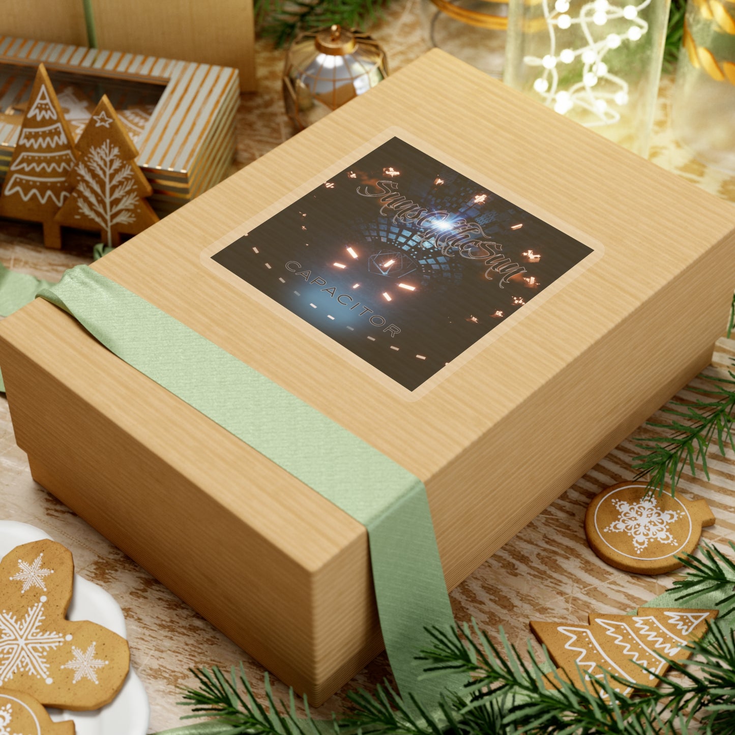 SunsOftheSun "Capacitor"  Kiss-Cut Stickers