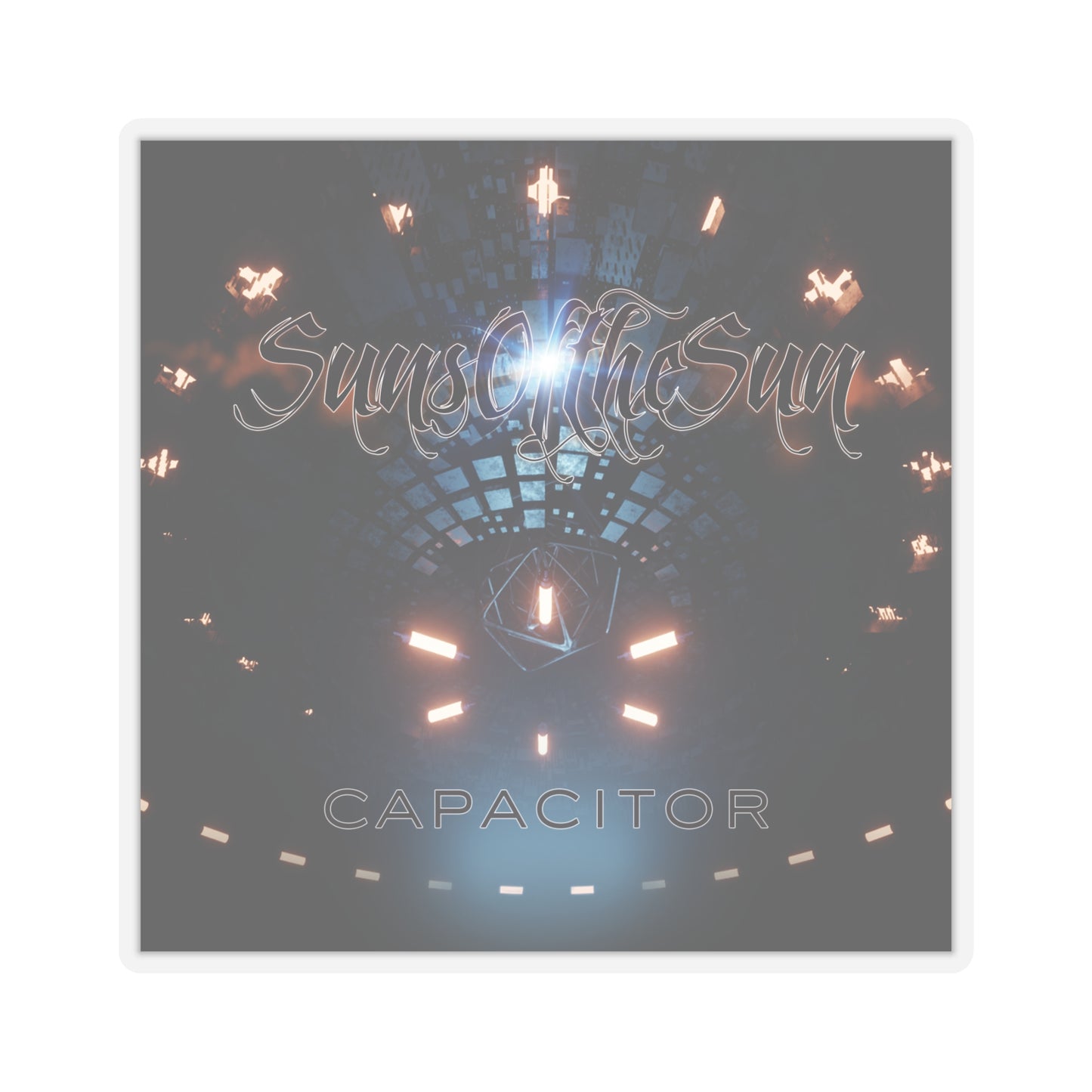 SunsOftheSun "Capacitor"  Kiss-Cut Stickers