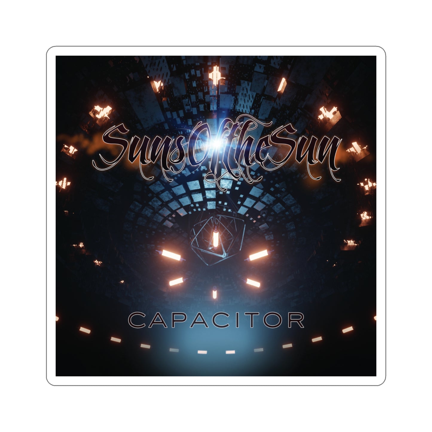 SunsOftheSun "Capacitor"  Kiss-Cut Stickers