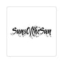 SunsOftheSun "Black & White" Kiss-Cut Stickers