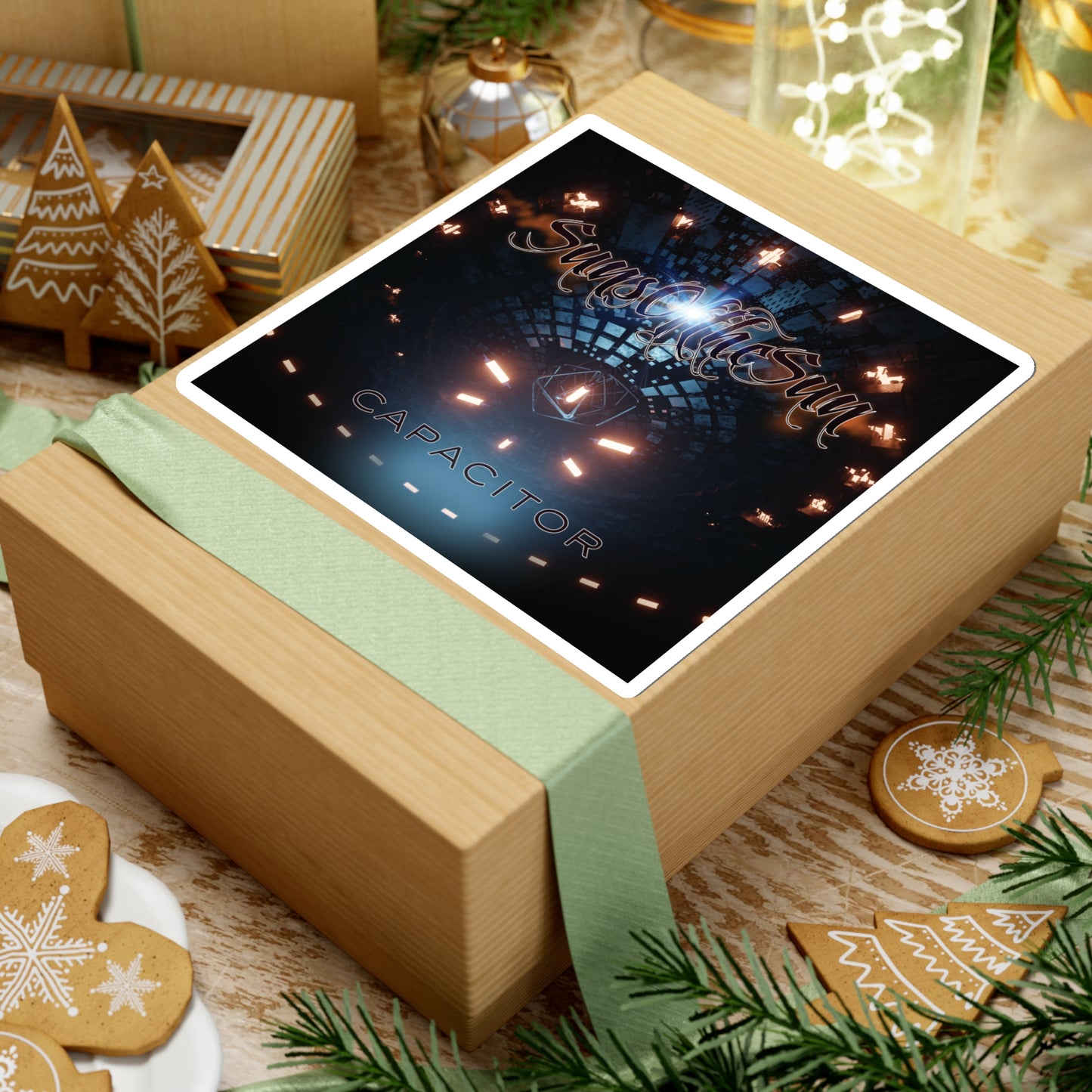 SunsOftheSun "Capacitor"  Kiss-Cut Stickers