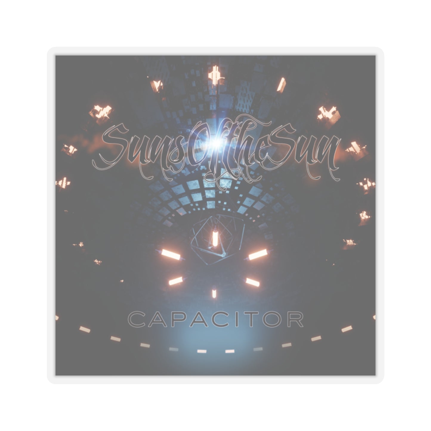 SunsOftheSun "Capacitor"  Kiss-Cut Stickers
