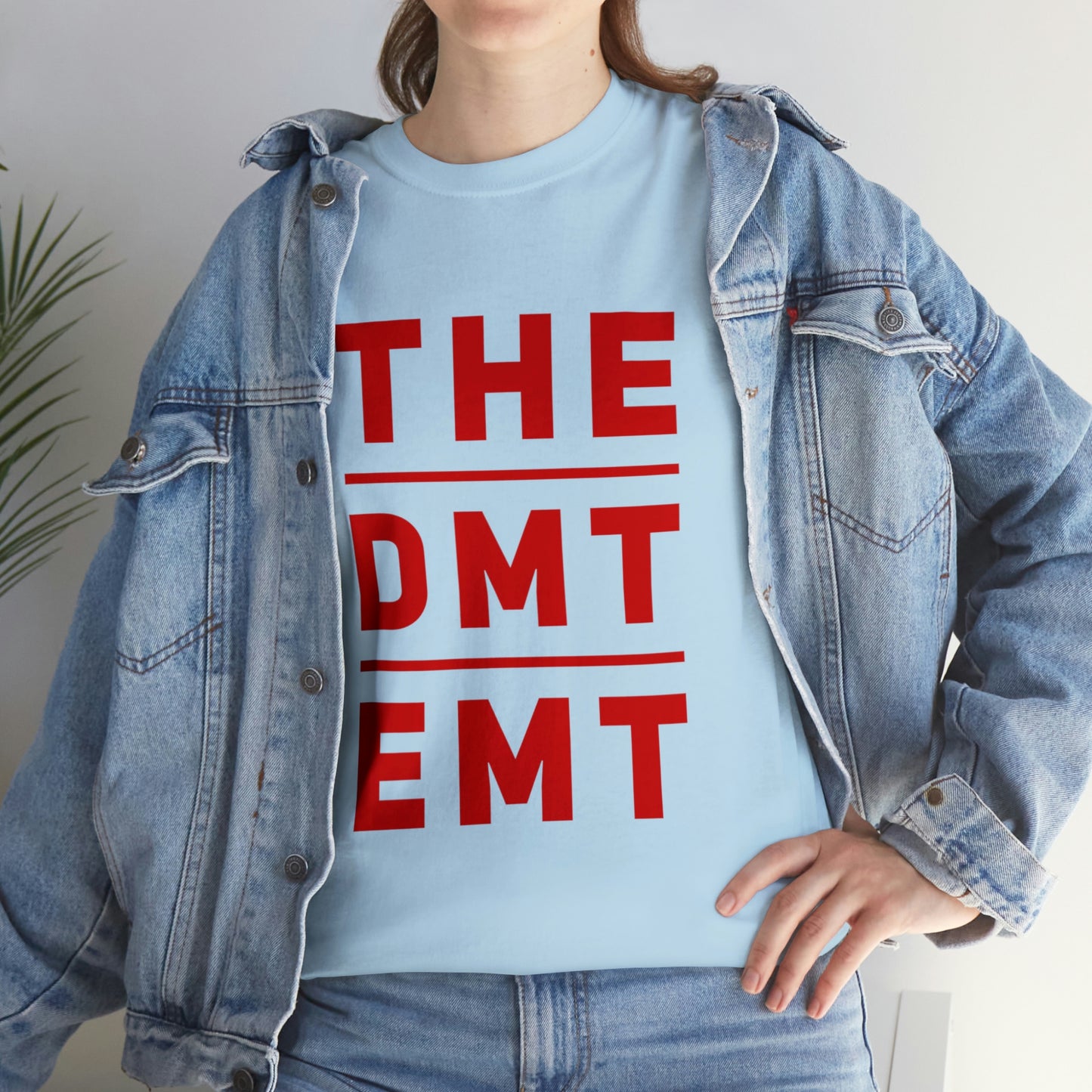 The "DMT EMT" Unisex Heavy Cotton Tee