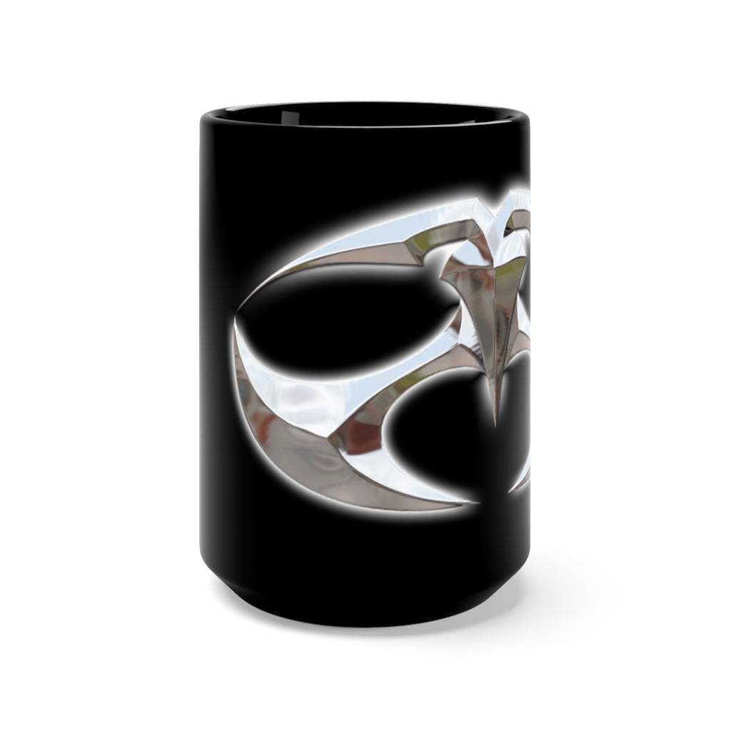 "HeistClick" Symbol Black Mug 15oz
