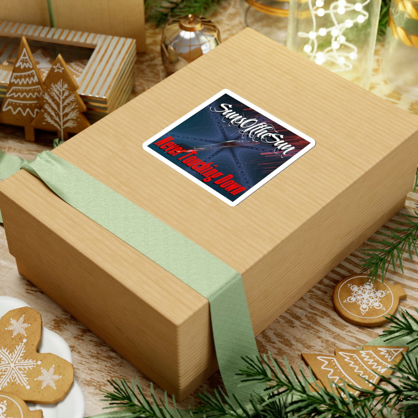 SunsOftheSun "Never Touching Down" Kiss-Cut Stickers