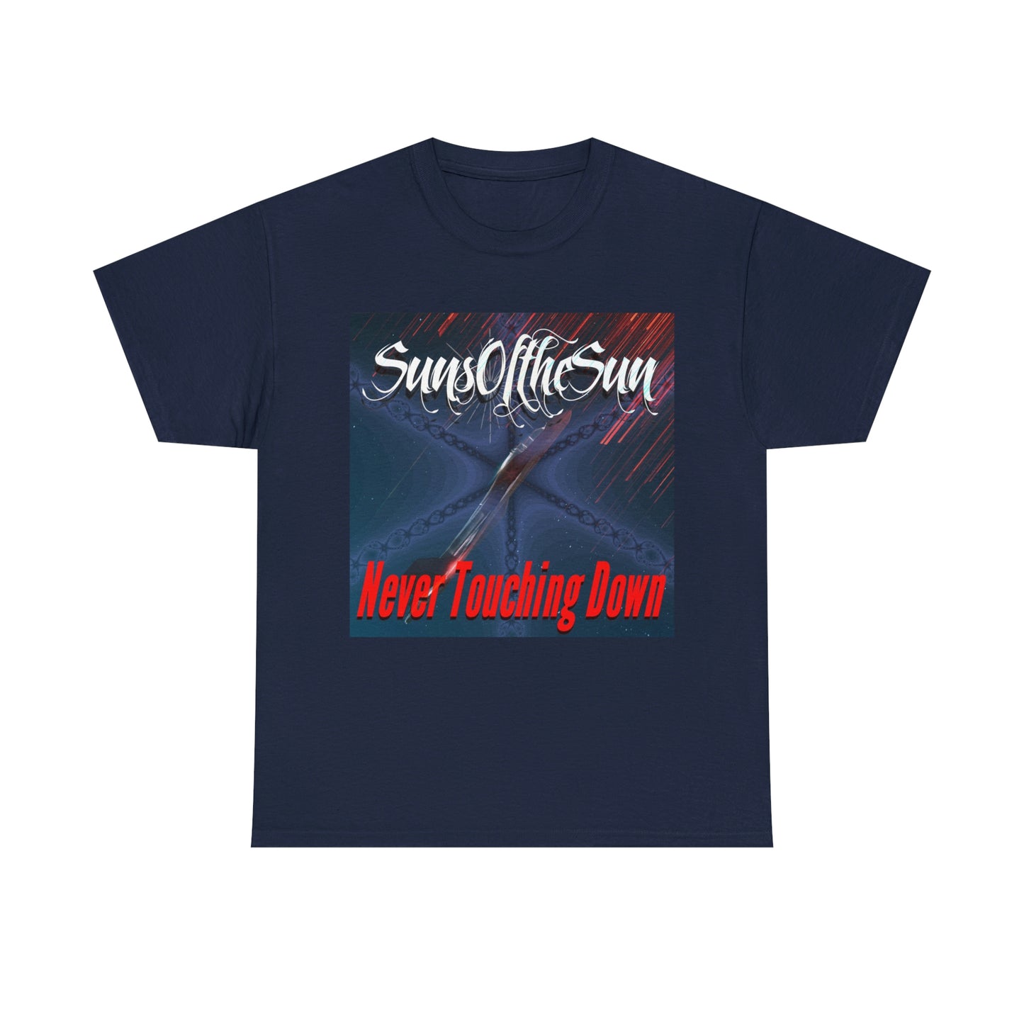 SunsOftheSun "Never Touching Down" Unisex Heavy Cotton Tee