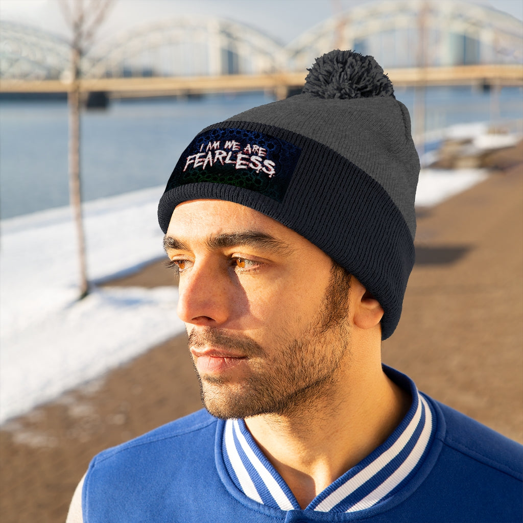I am We Are FearLess Pom Pom Beanie
