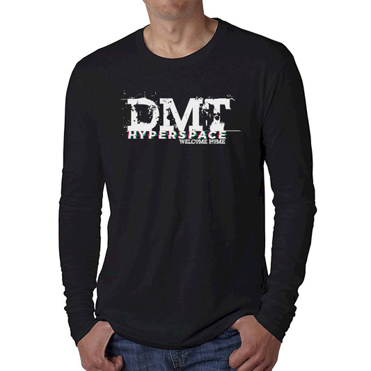 Nick's HyperWelcome Long Sleeve Fitted Crew Black