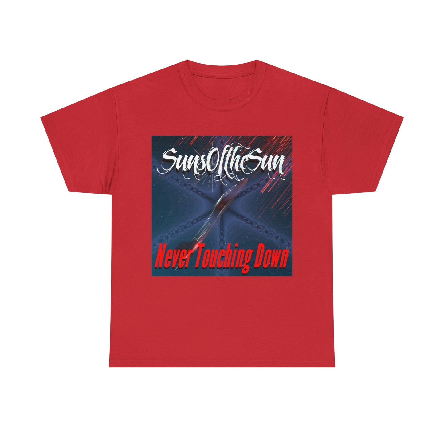 SunsOftheSun "Never Touching Down" Unisex Heavy Cotton Tee