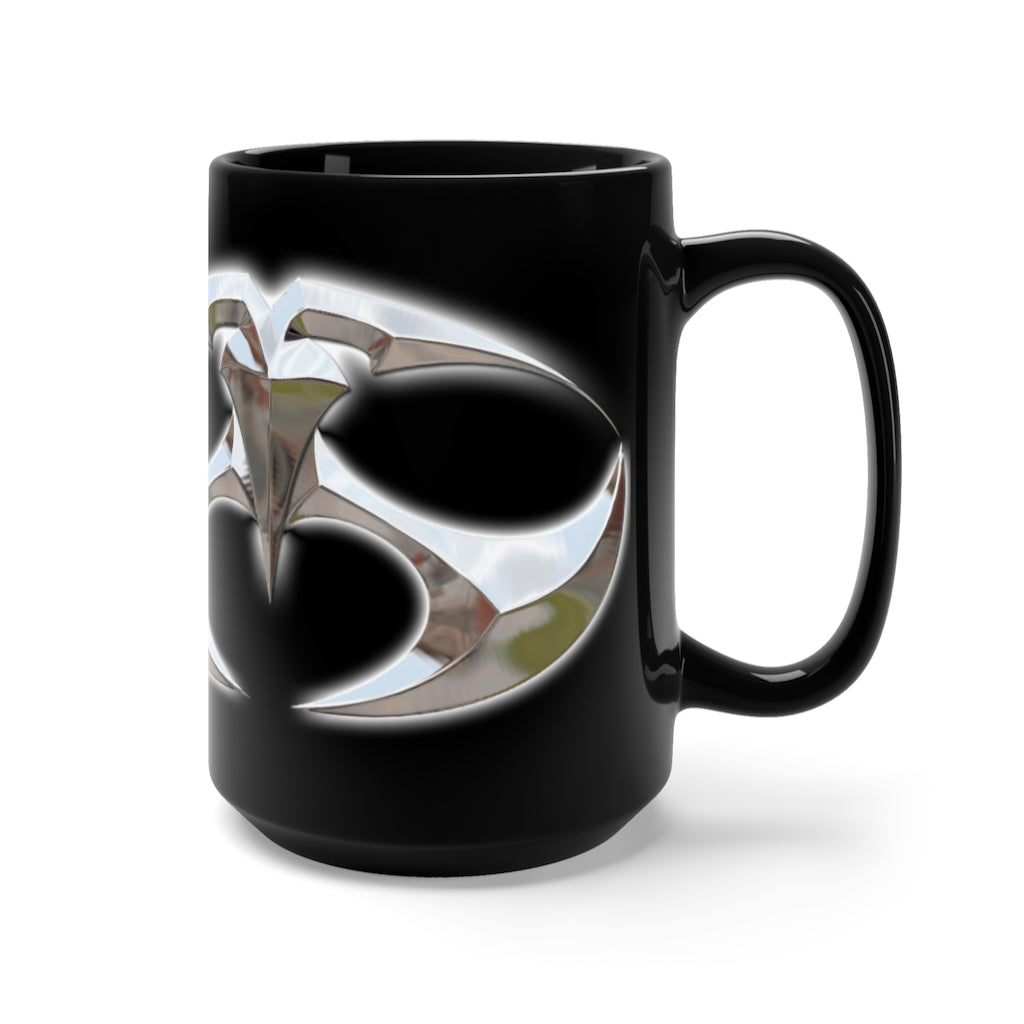 "HeistClick" Symbol Black Mug 15oz