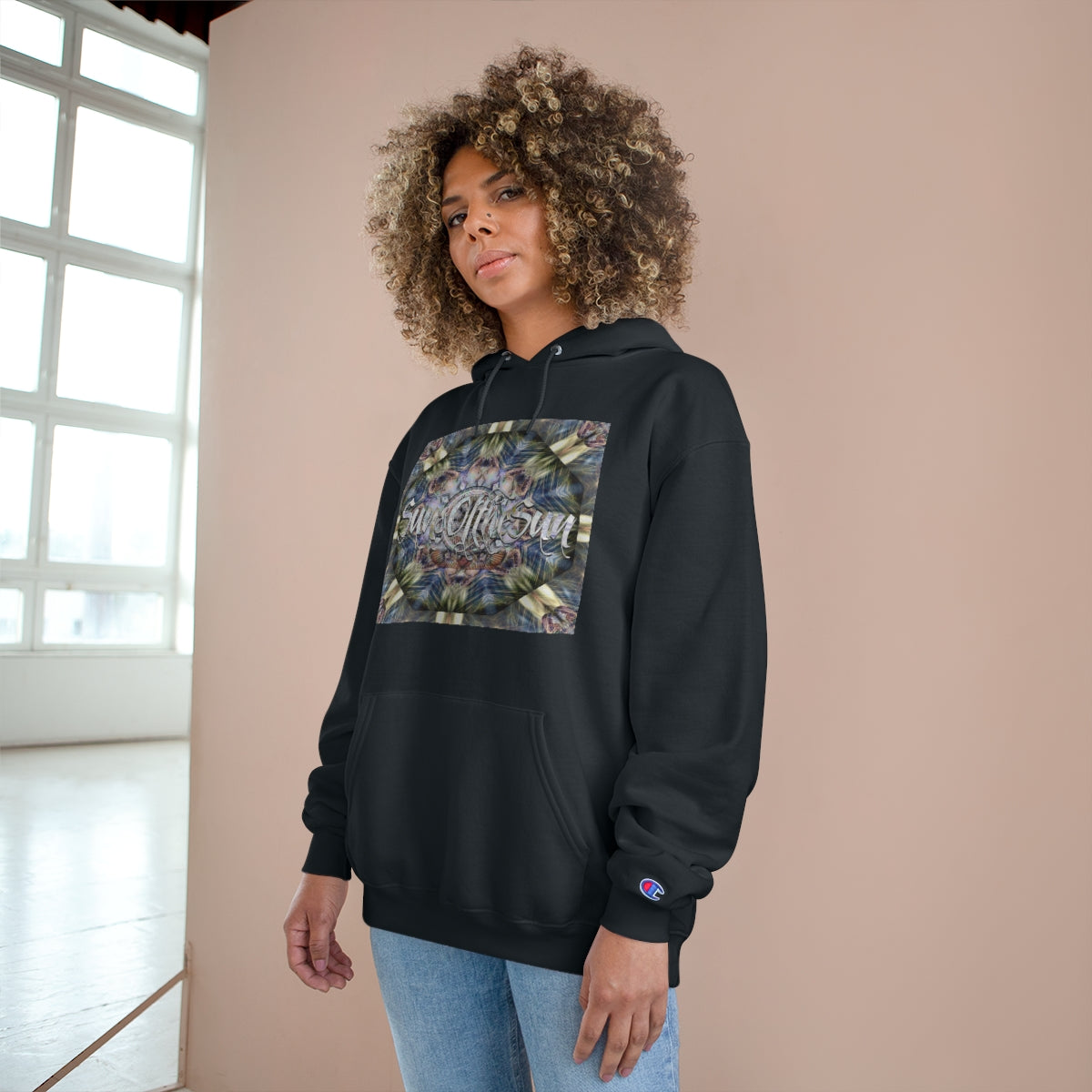 SunsOftheSun Logo "Fractal" Champion Hoodie