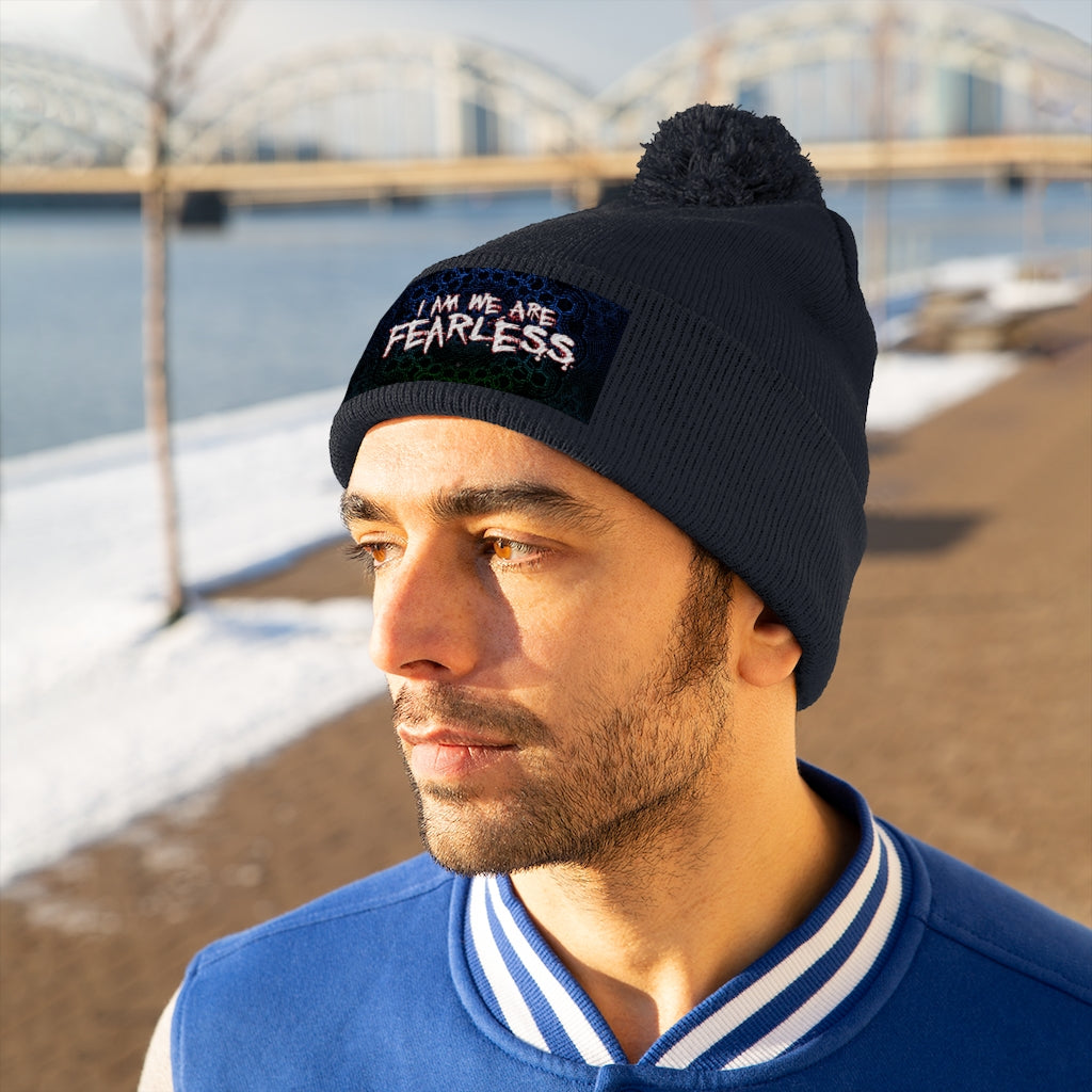 I am We Are FearLess Pom Pom Beanie