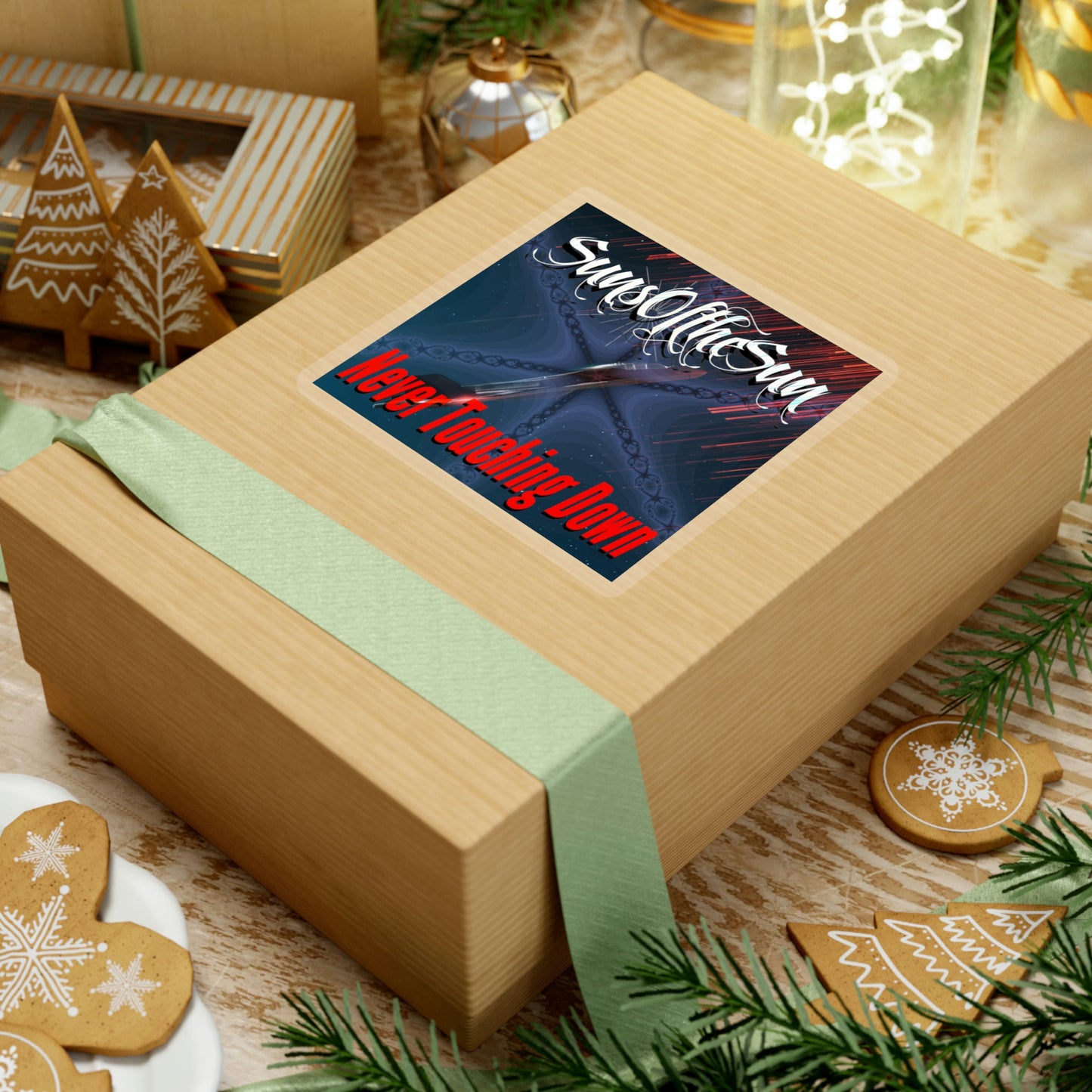 SunsOftheSun "Never Touching Down" Kiss-Cut Stickers