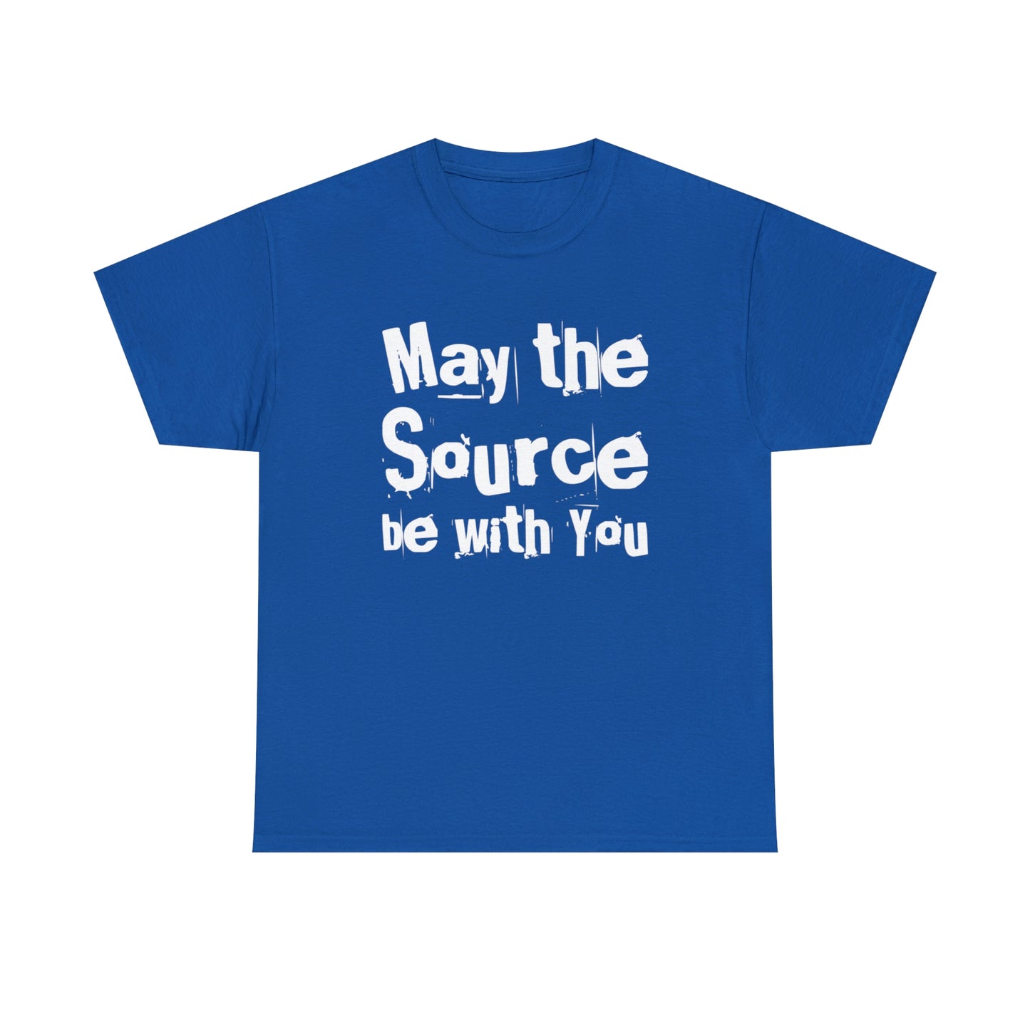 "May The Source Be With You" Unisex Heavy Cotton Tee