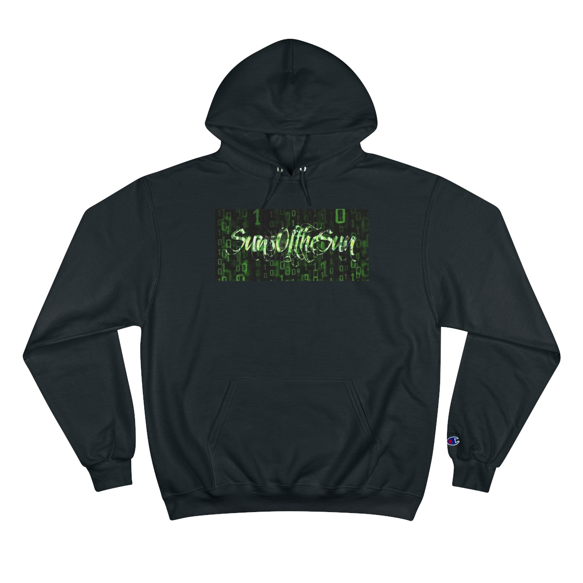 SunsOftheSun "Matrix Code" Logo Champion Hoodie