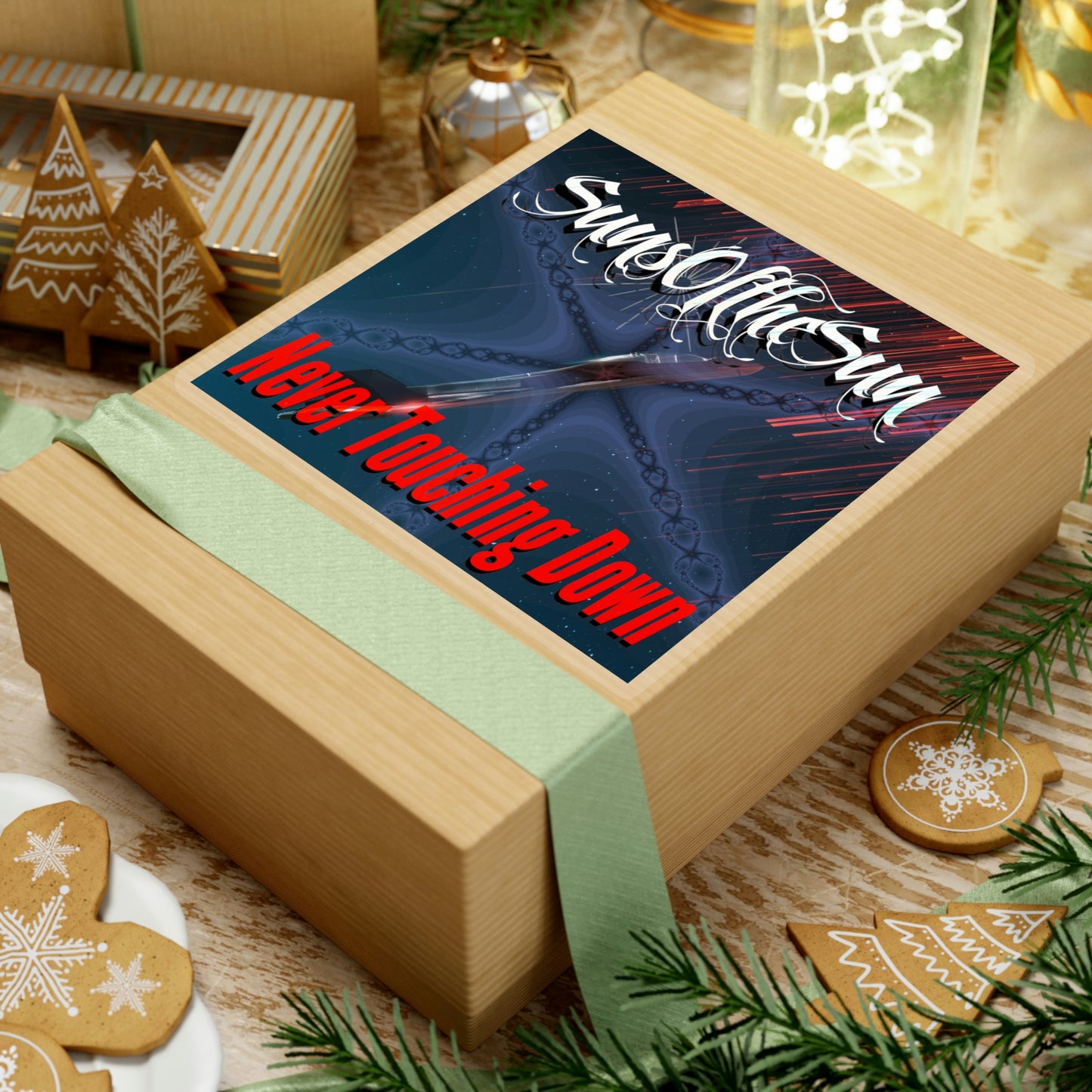 SunsOftheSun "Never Touching Down" Kiss-Cut Stickers