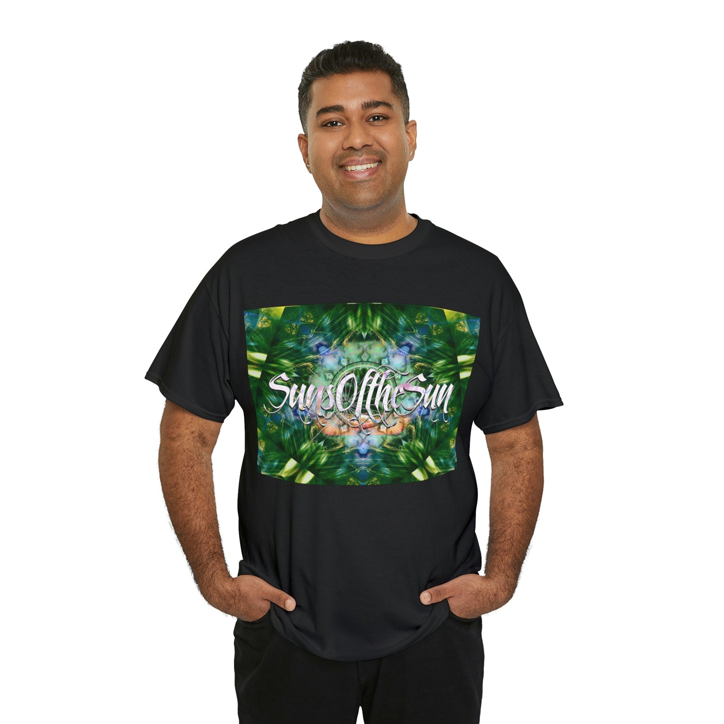 SunsOftheSun "Heart Chakra" Logo Unisex Heavy Cotton Tee