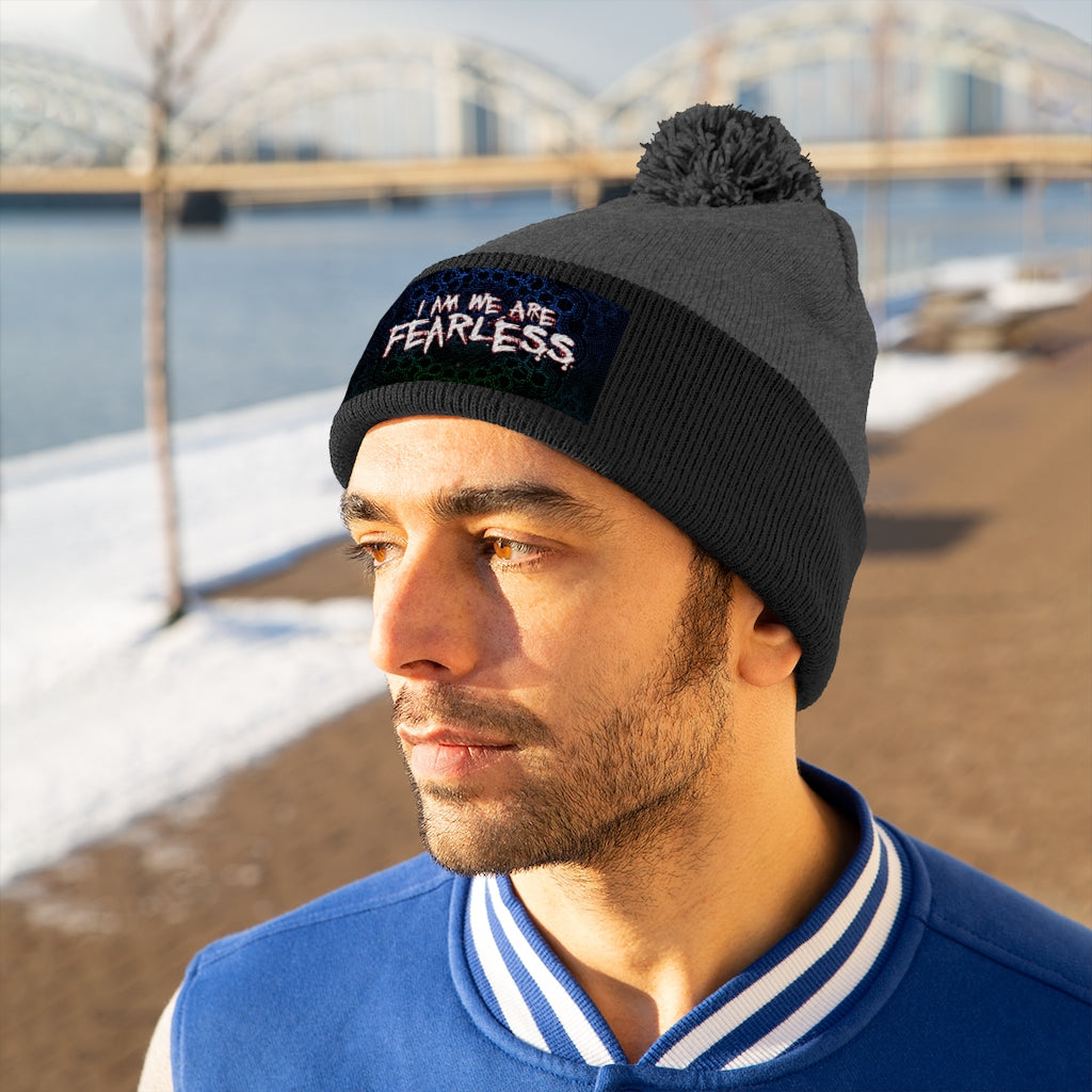 I am We Are FearLess Pom Pom Beanie