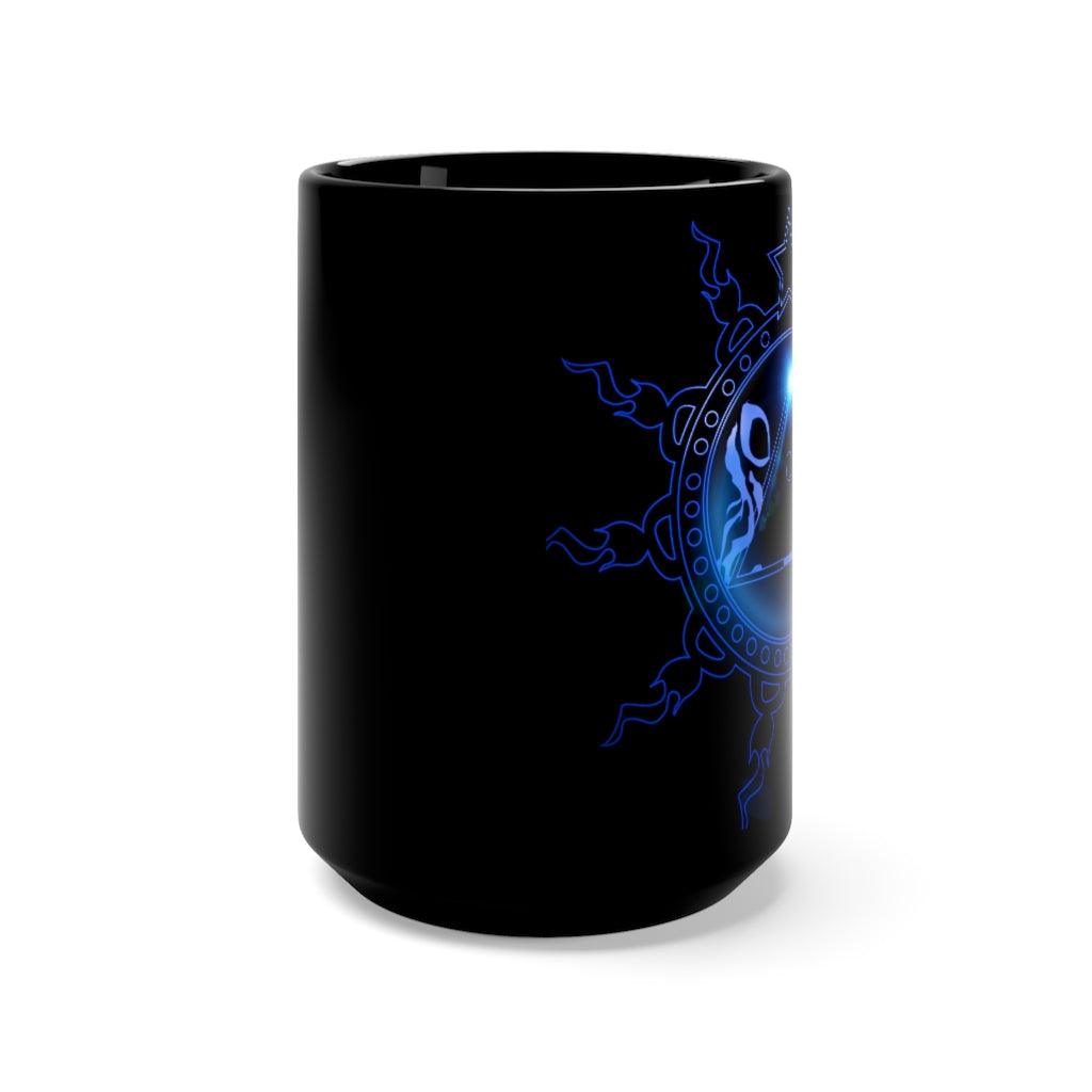 "FearLess Sigil" Black Mug 15oz
