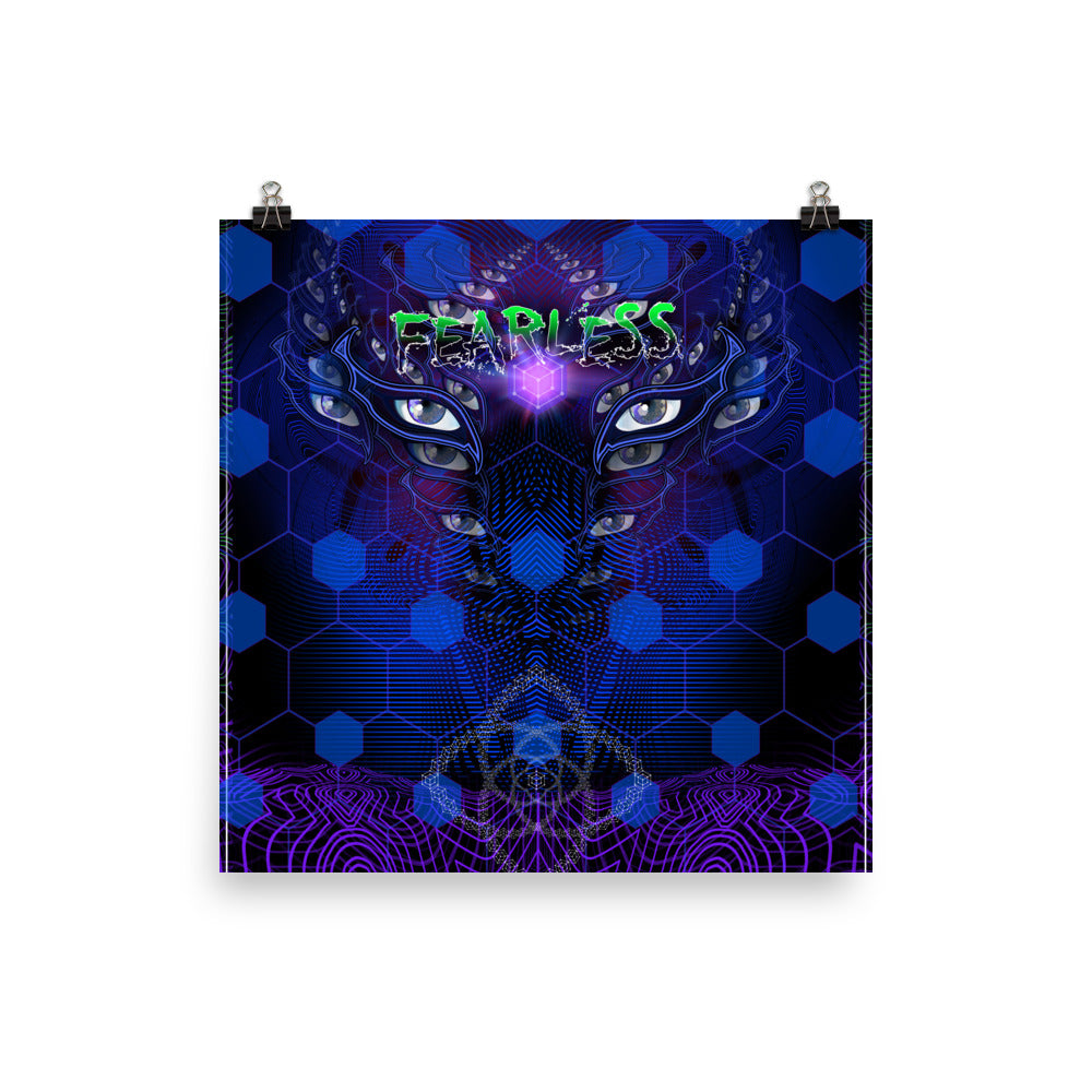 Nick's FearLess Broken Illusions Photo paper poster