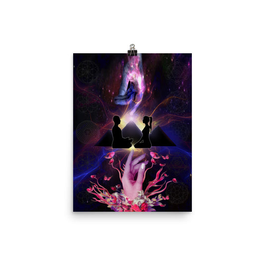 Ron's Twin Flames Poster