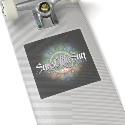 SunsOftheSun "Emergence" Logo Kiss-Cut Stickers