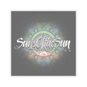 SunsOftheSun "Emergence" Logo Kiss-Cut Stickers