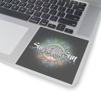 SunsOftheSun "Emergence" Logo Kiss-Cut Stickers