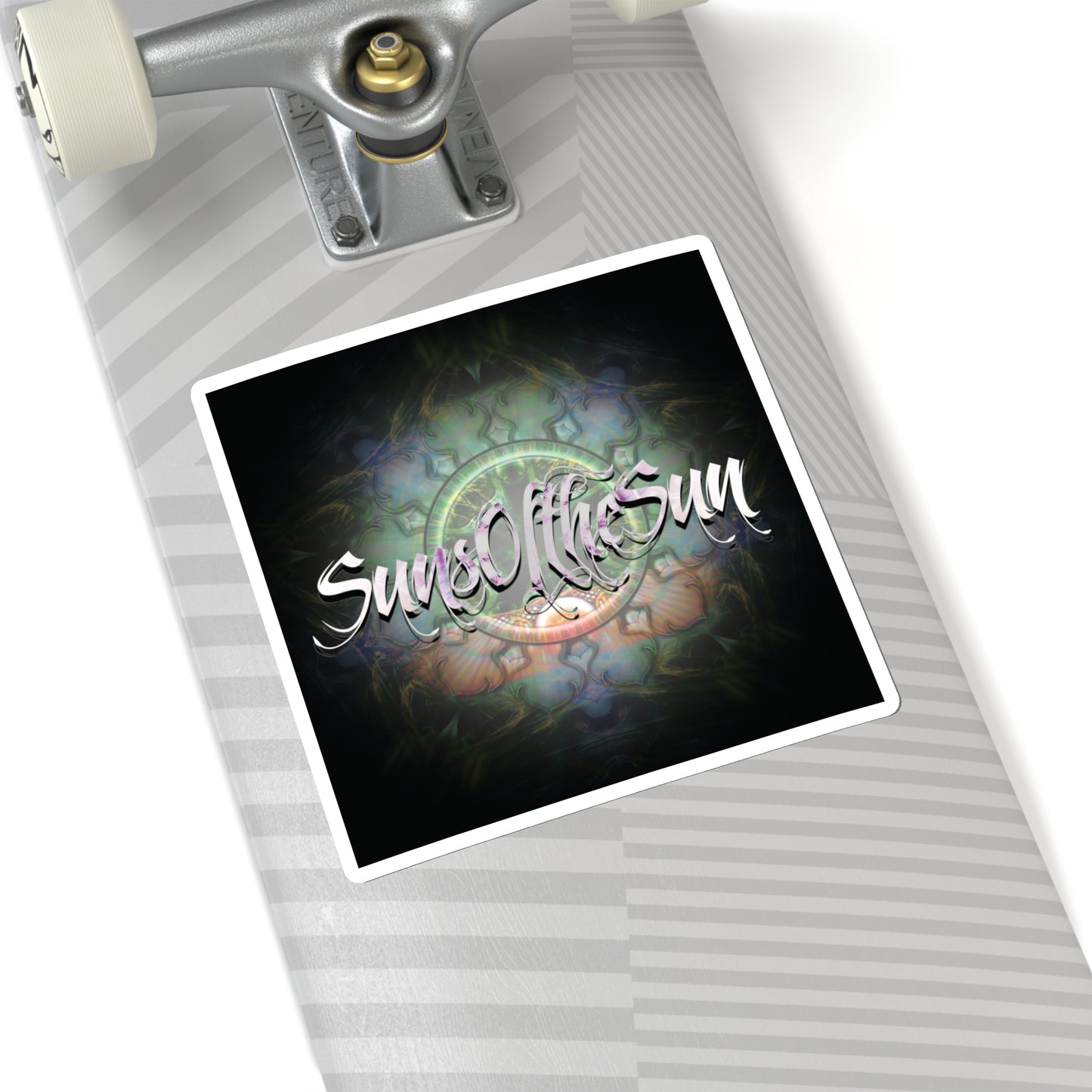 SunsOftheSun "Emergence" Logo Kiss-Cut Stickers