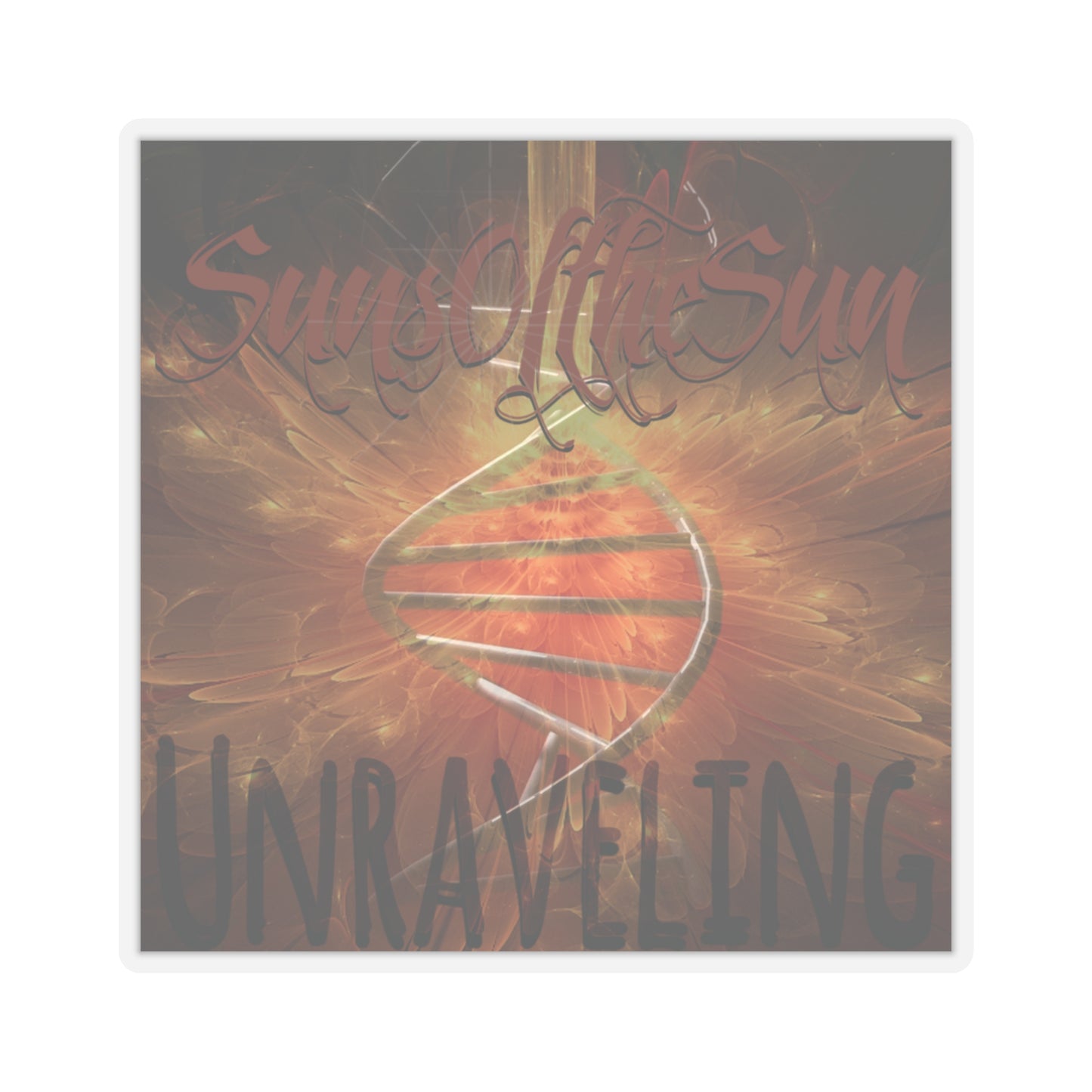 SunsOftheSun "Unravelling" Kiss-Cut Stickers