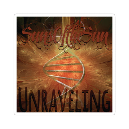 SunsOftheSun "Unravelling" Kiss-Cut Stickers