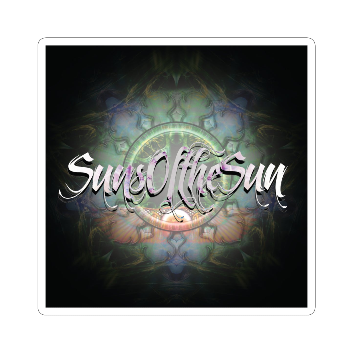 SunsOftheSun "Emergence" Logo Kiss-Cut Stickers