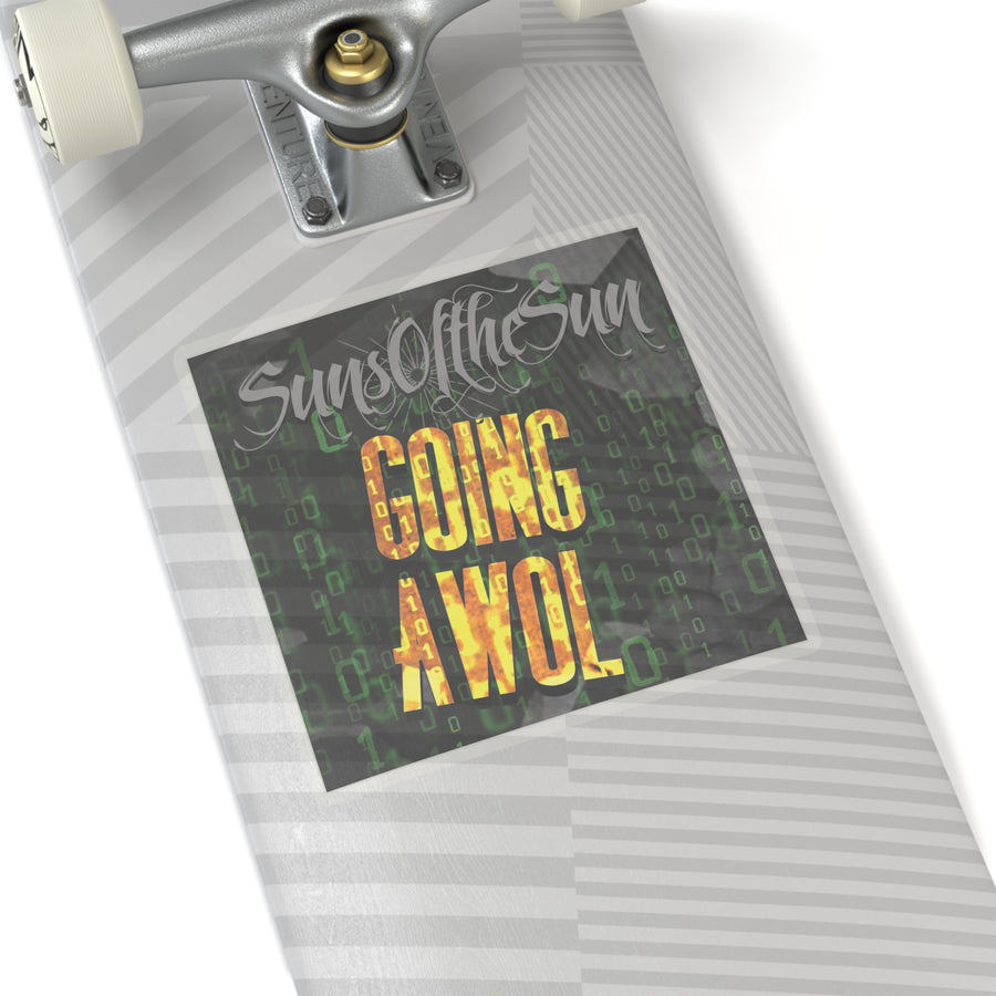 SunsOftheSun "Going AWOL" Kiss-Cut Stickers