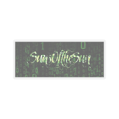 SunsOftheSun "Matrix Code" Logo Kiss-Cut Stickers