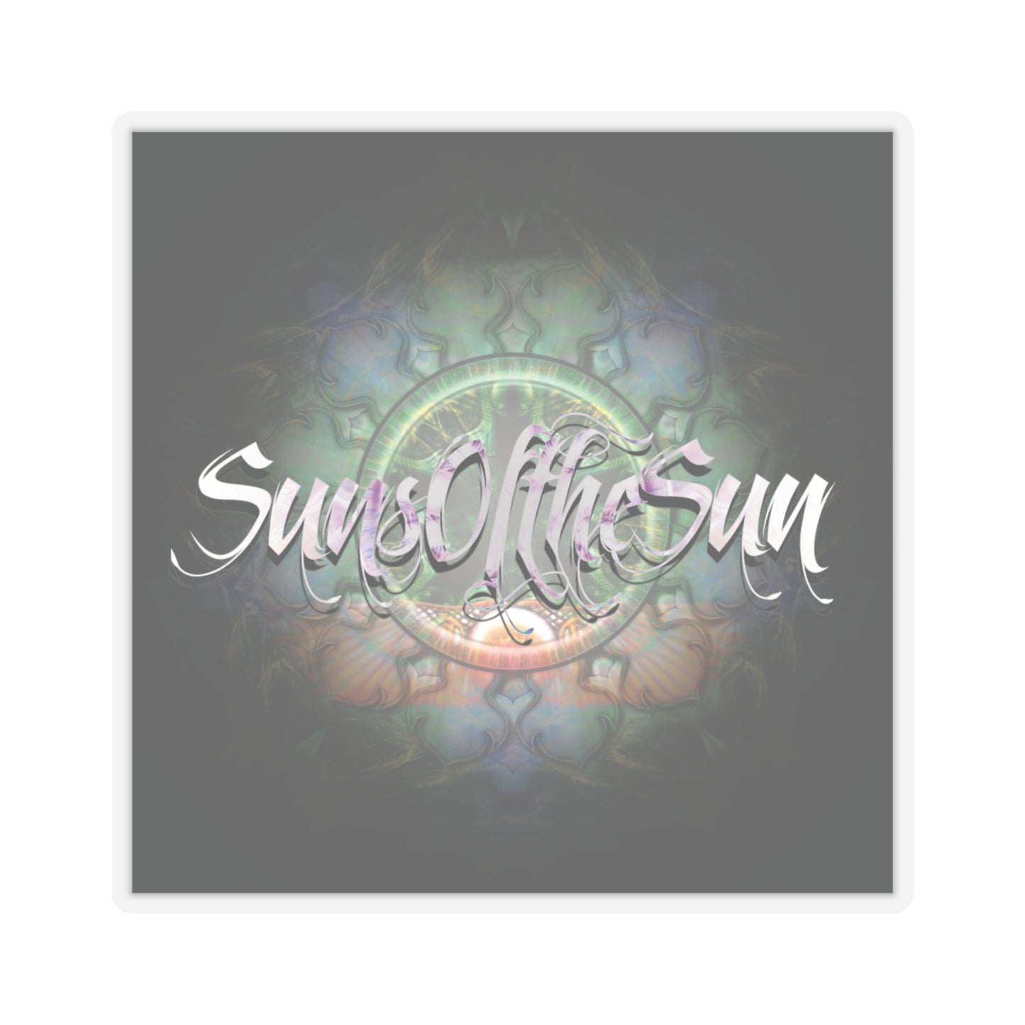 SunsOftheSun "Emergence" Logo Kiss-Cut Stickers