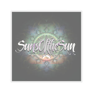 SunsOftheSun "Emergence" Logo Kiss-Cut Stickers