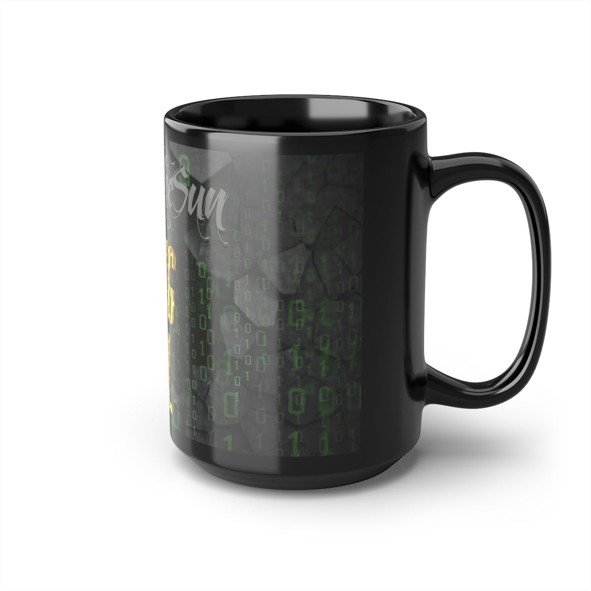 SunsOftheSun "Going AWOL" Black Mug, 15oz