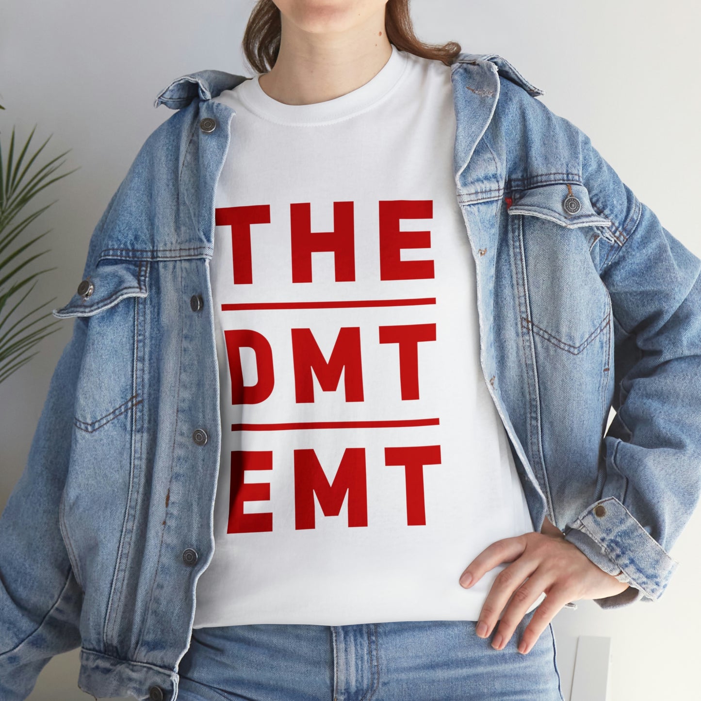 The "DMT EMT" Unisex Heavy Cotton Tee