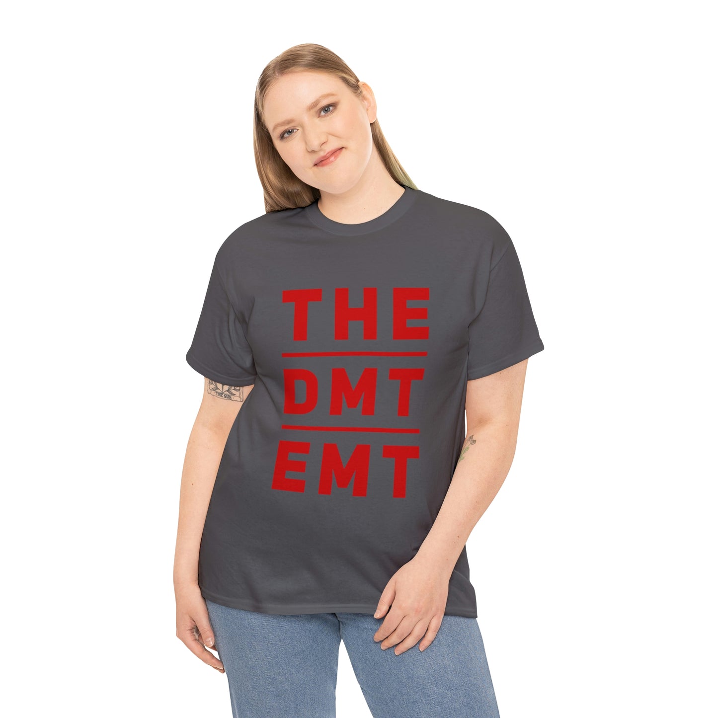 The "DMT EMT" Unisex Heavy Cotton Tee