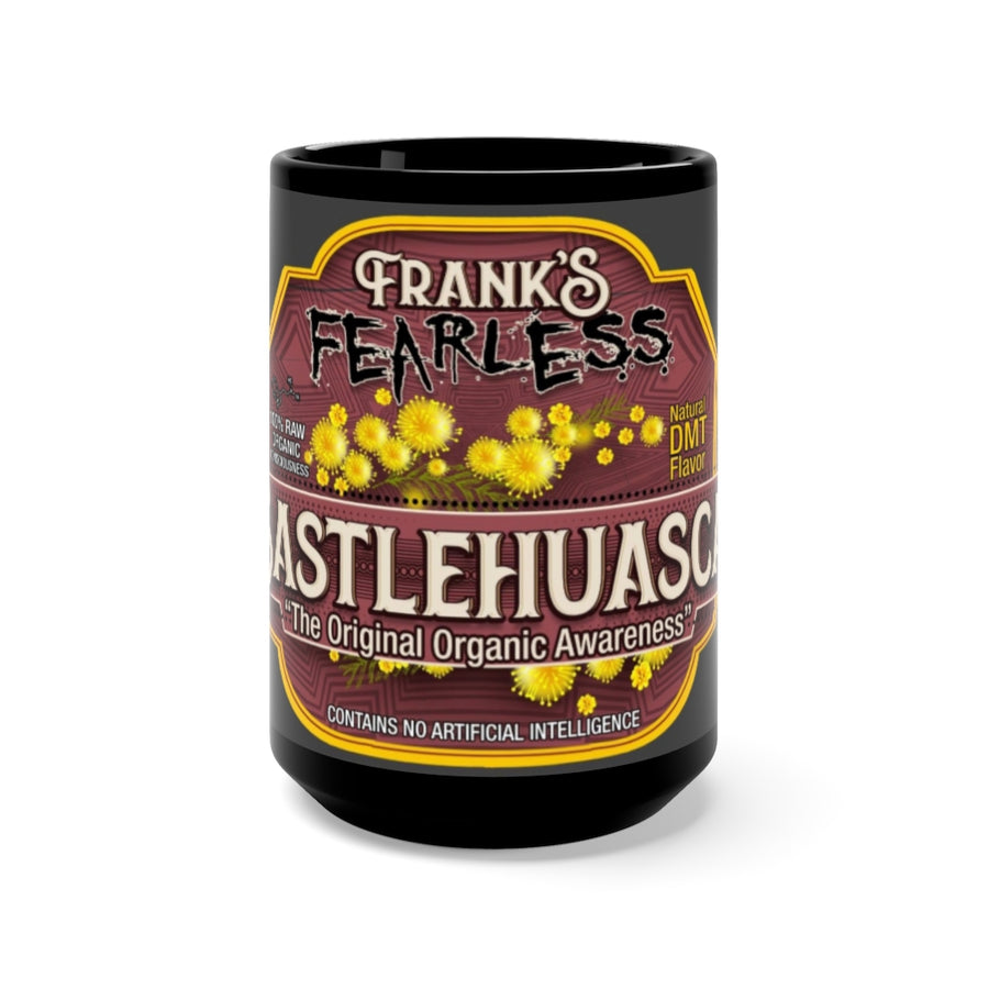 "Franks FearLess Castlehuasca" Black Mug 15oz