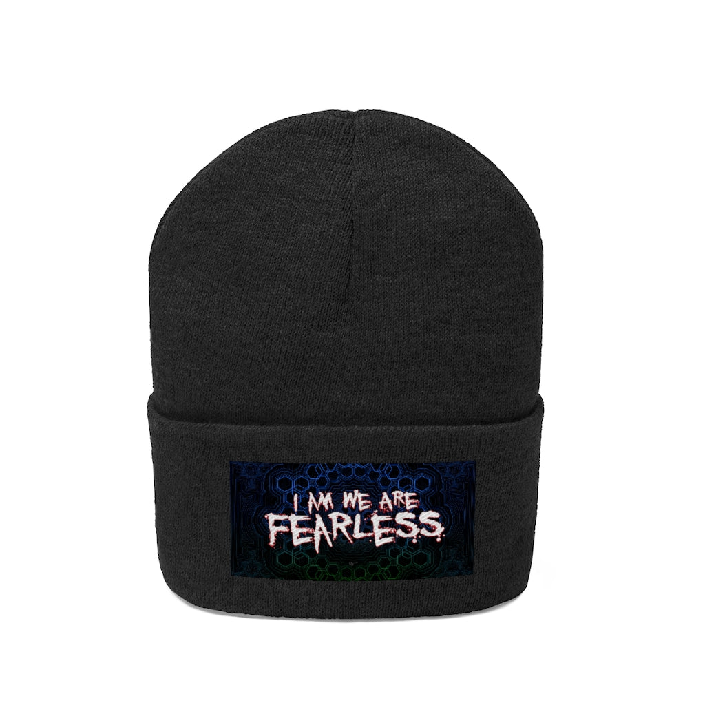 I am We Are FearLess Knit Beanie