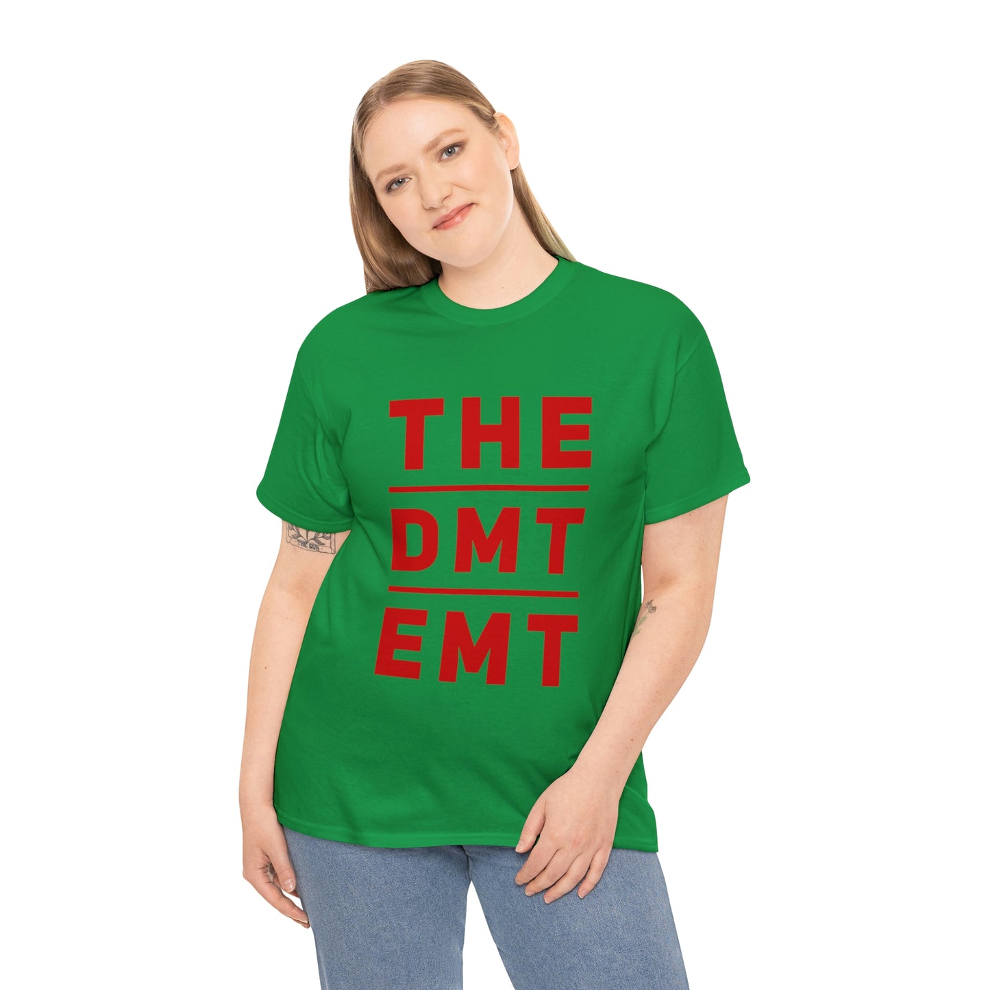 The "DMT EMT" Unisex Heavy Cotton Tee